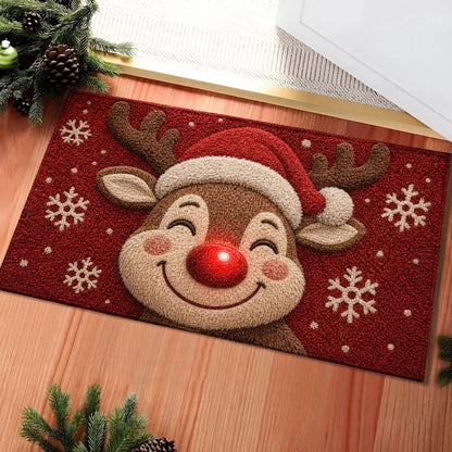 Festliche Weihnachtsfigur Fußmatte Brehn