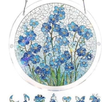 Buntglas Wandbehang Brehn