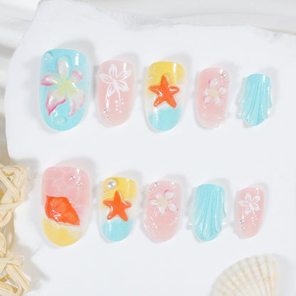 Maritimes Kunstnagelset Brehn
