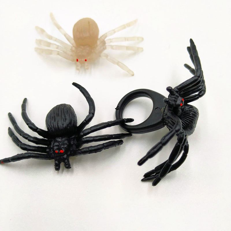 Realistische Halloween-Spinnen-Dekorationen Brehn