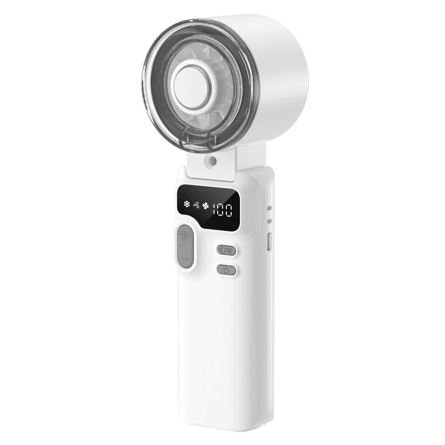 Kühlendes wiederaufladbares tragbares digitales Display-Neigungsventilator mit leisem bürstenlosem Motor Brehn