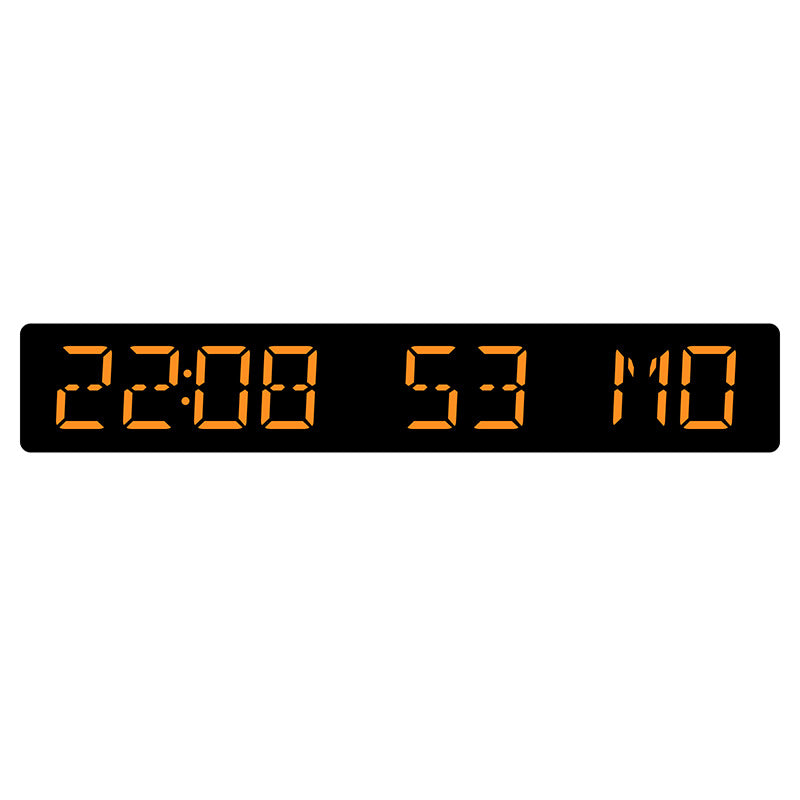 Digitaler Wandwecker mit grossem LED-Display Brehn
