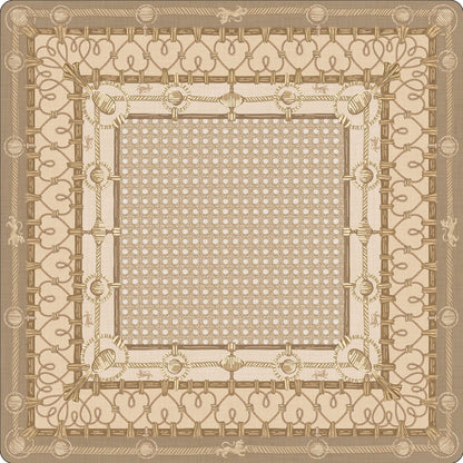 Dekorative geometrische Druckbereichsmatte