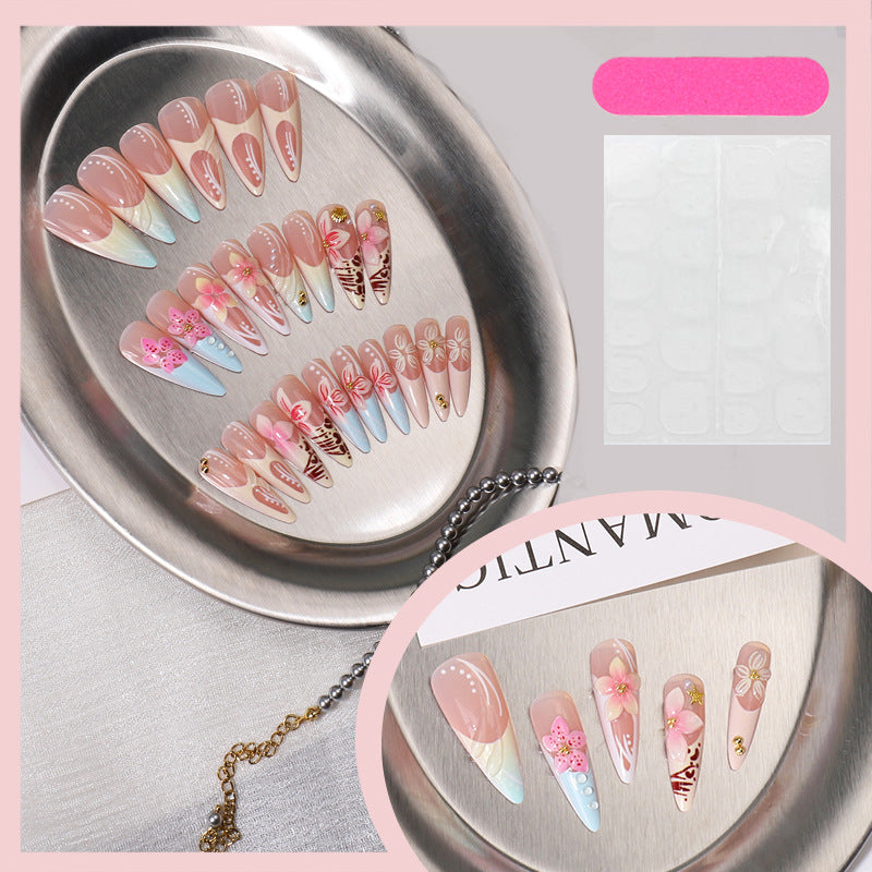Floral Art Press-On Nagelspitzen Set Brehn