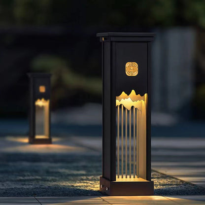 Moderne dekorative LED-Wegeleuchte