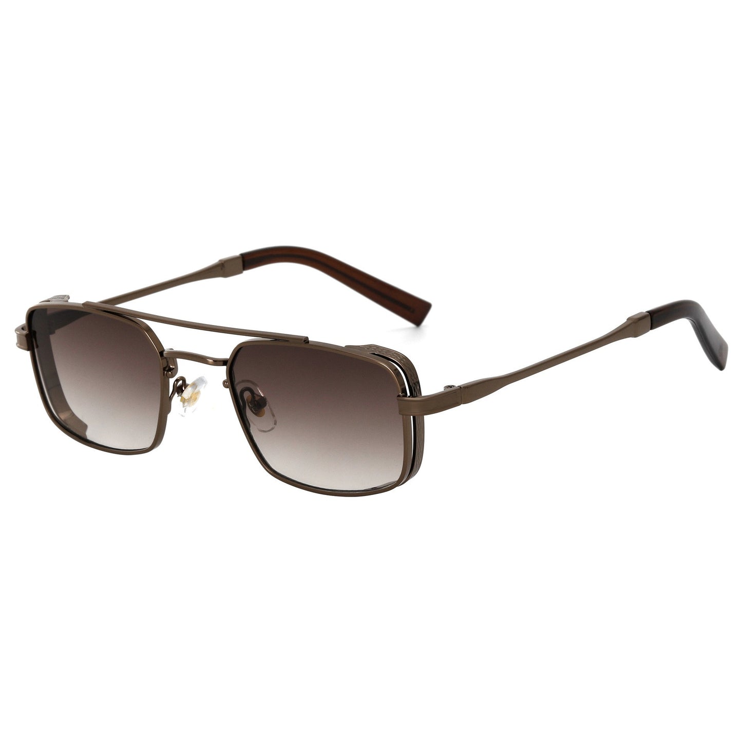 Damen Modische Sonnenbrille mit schmalem Metallrahmen und hochwertigem UV-Schutz Brehn