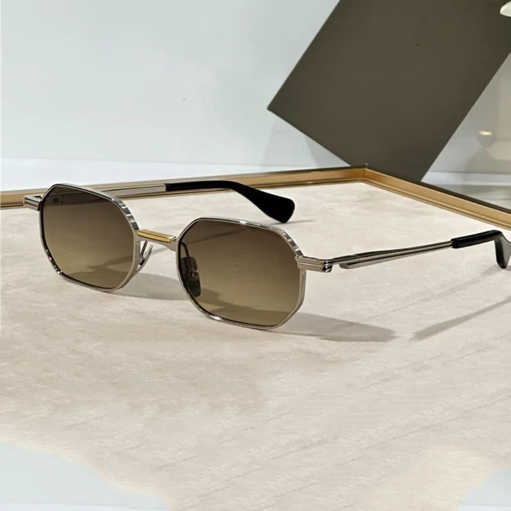 Damen Design Sonnenbrille im modernen, achteckigen Stil Brehn