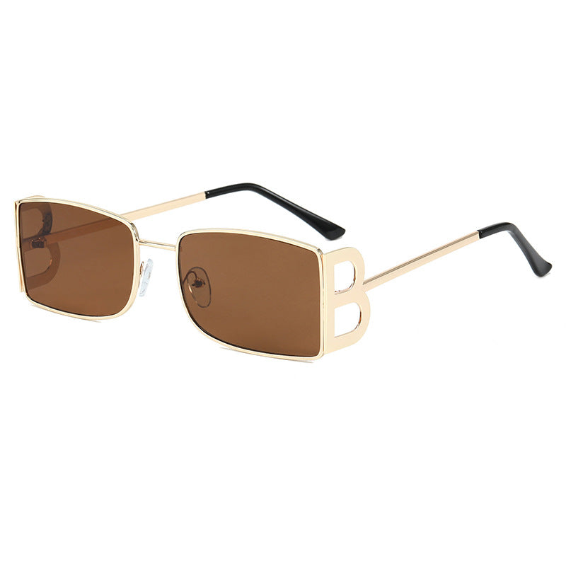 Damen Designer-Sonnenbrille mit auffälligem Rahmen Brehn