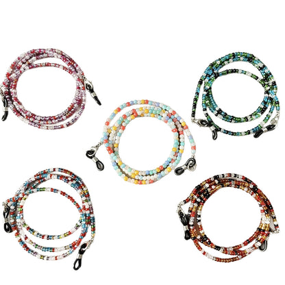Bunte Perlen Brillen Kette Brehn