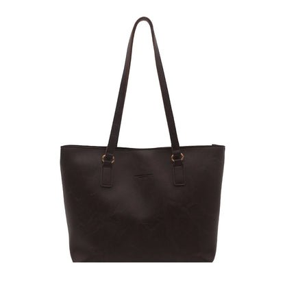 Klassische Vegane Leder Schulter Tasche