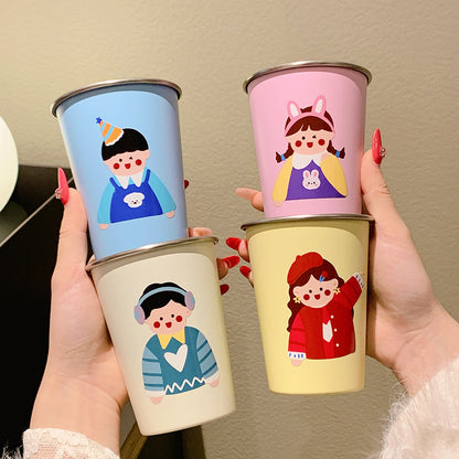 Spaßiger Trinkbecher mit Fröhlichem Kinderdesign Brehn