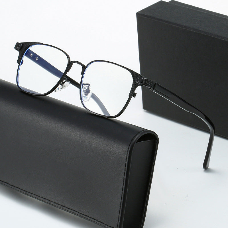 Damen modische Korrektionsbrille mit filigranem Metallrahmen Brehn