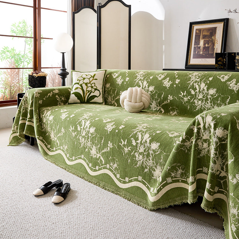 Blumenmuster Dekorativer Sofawurf