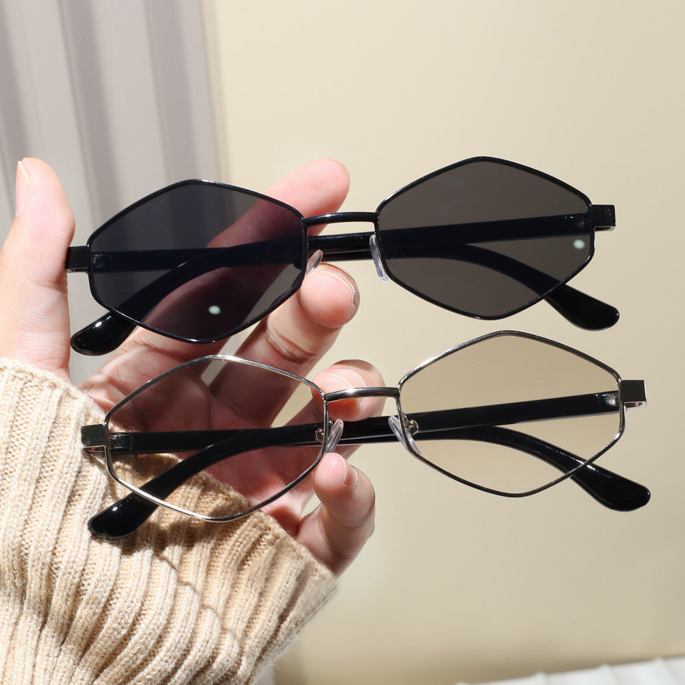 Damen geometrische modische Brille Brehn