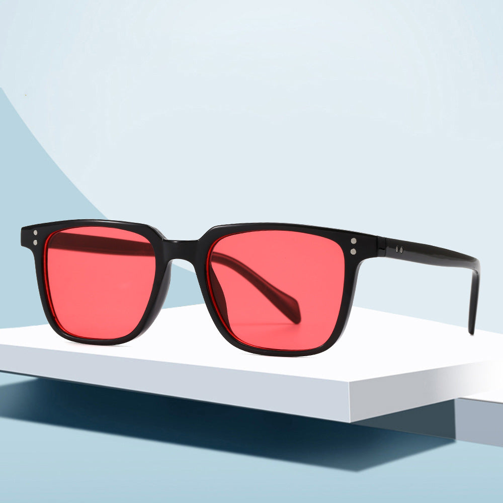 Damen modische quadratische Sonnenbrille mit einzigartigen Gläsern Brehn
