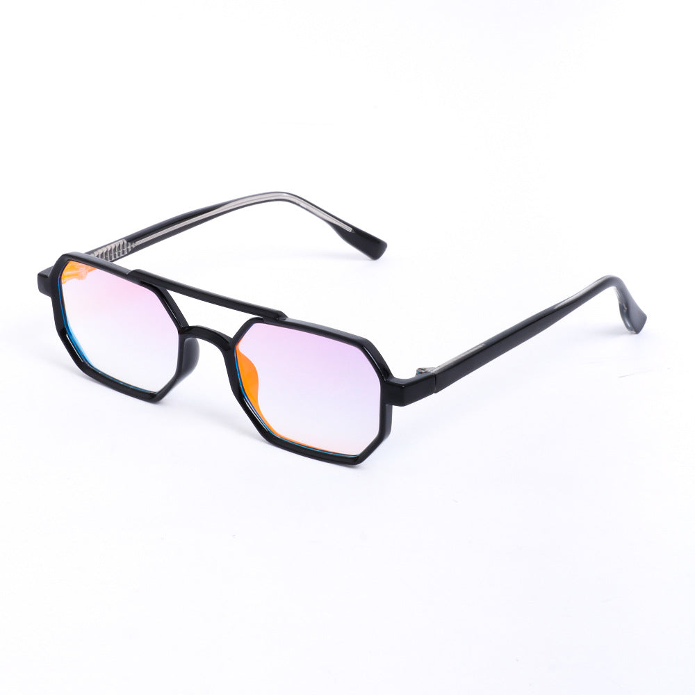 Damen Sonnenbrille im modernen, hexagonalen Design Brehn