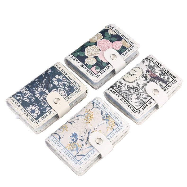 Florales Design Kompaktgeldbeutel Brehn