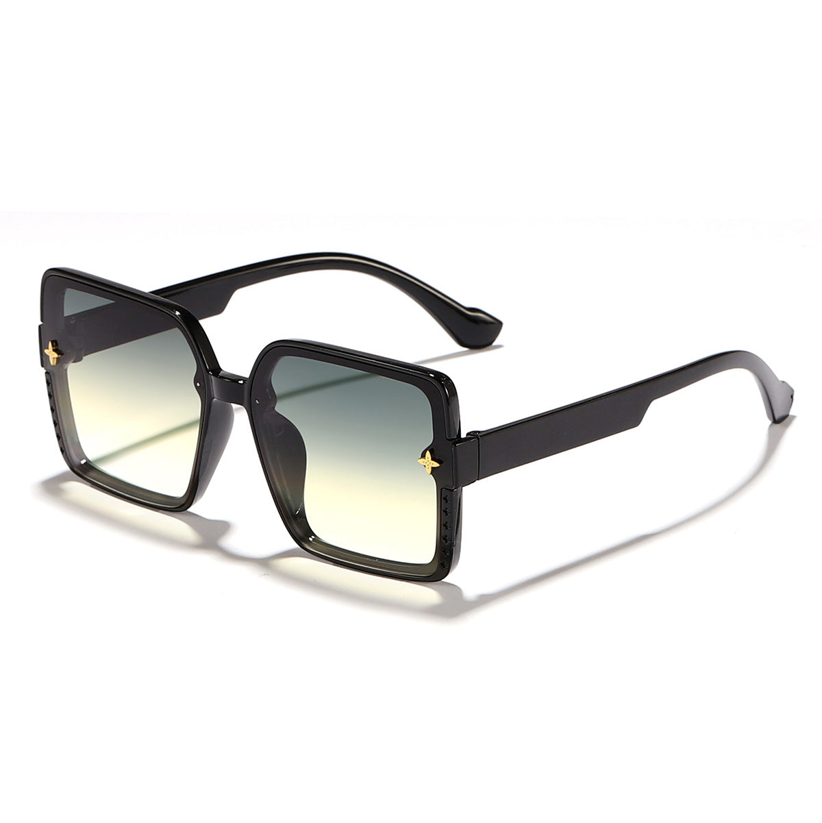 Damen quadratische Sonnenbrille mit hochwertigem Rahmendesign und UV-Schutz Brehn