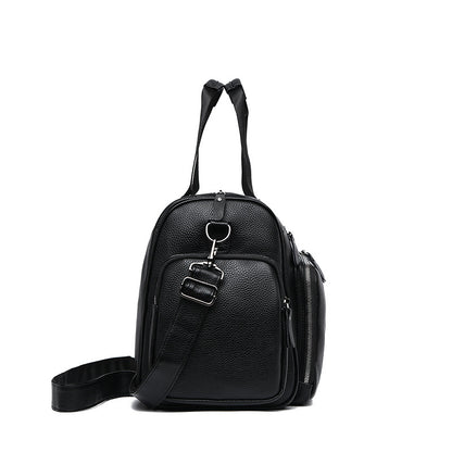 Premium Leder Wochenende Duffle Tasche Brehn