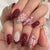 Herz-Themen Press-On Nagelset Brehn