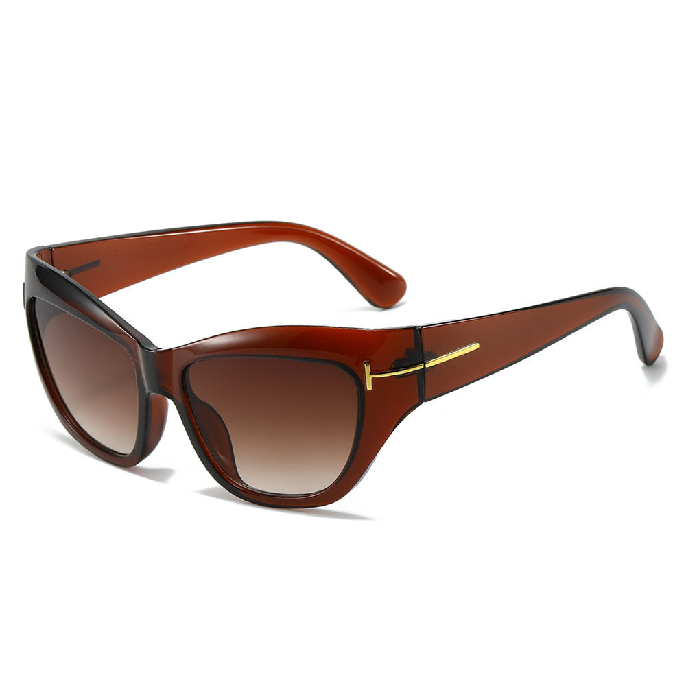 Chic Übergroße Quadratische Sonnenbrille Brehn