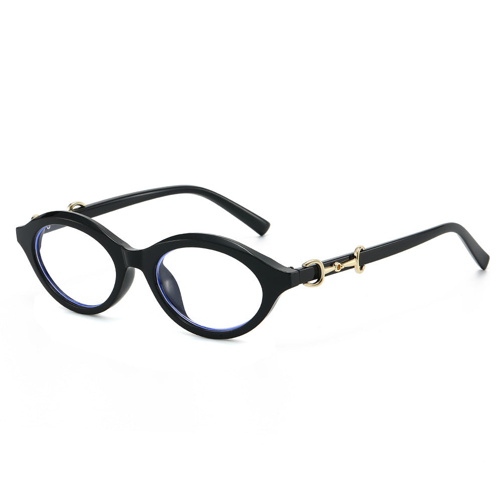 Modische Retro Oval Sonnenbrille Brehn