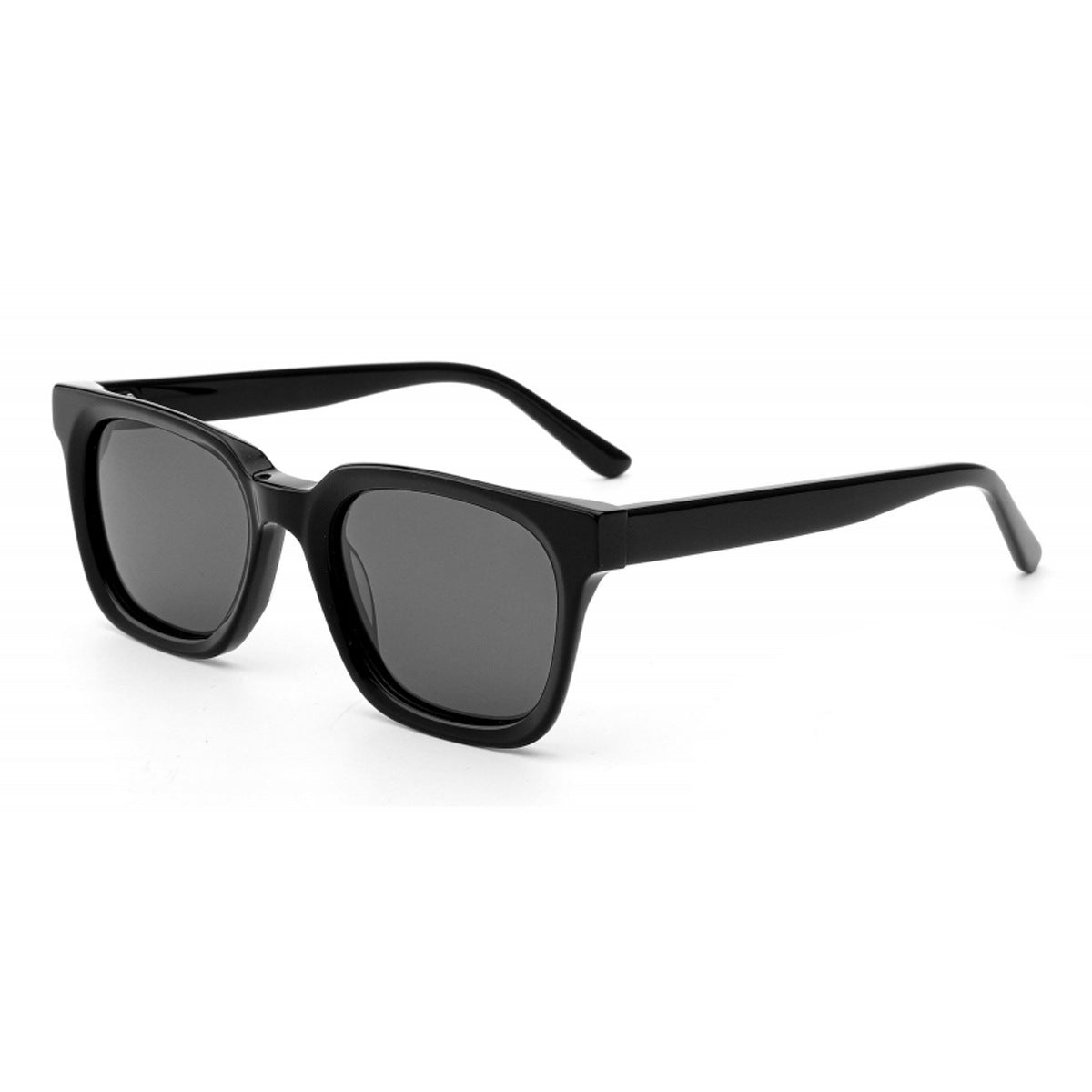 Damen stilvolle Sonnenbrille mit breitem, rechteckigem Rahmen und UV-Schutz Brehn