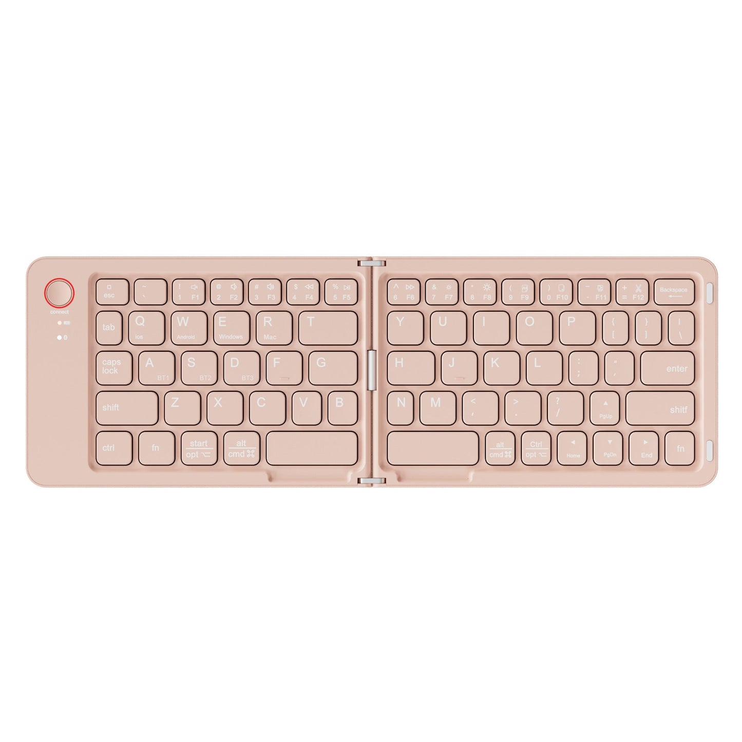 Ultra-Tragbare Bluetooth-Tastatur mit Multi-Geräte-Kompatibilität Brehn