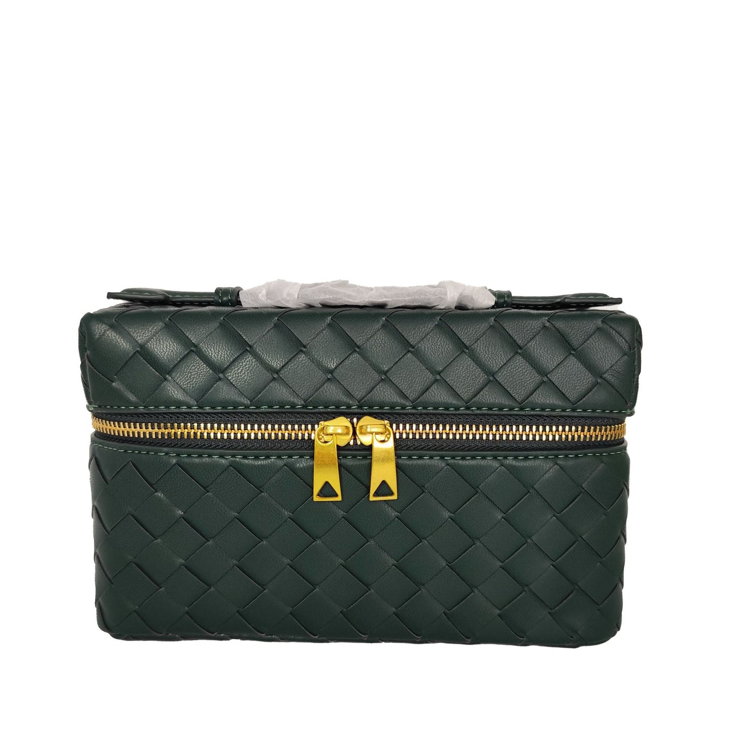 Gewebte Leder-Kosmetiktasche Brehn