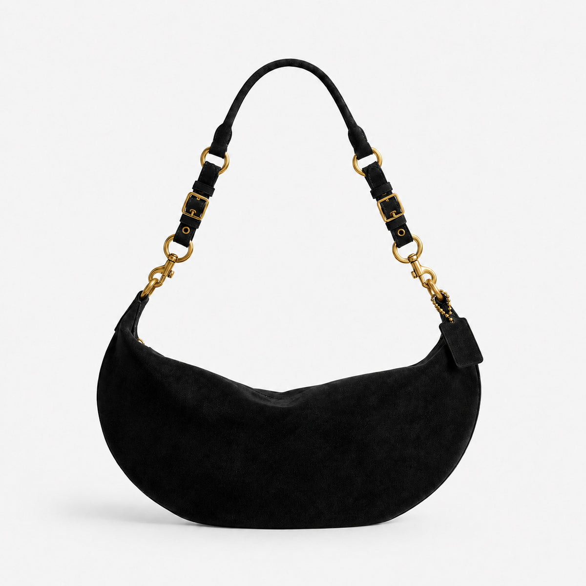 Weiche Wildleder Kurvige Handtasche