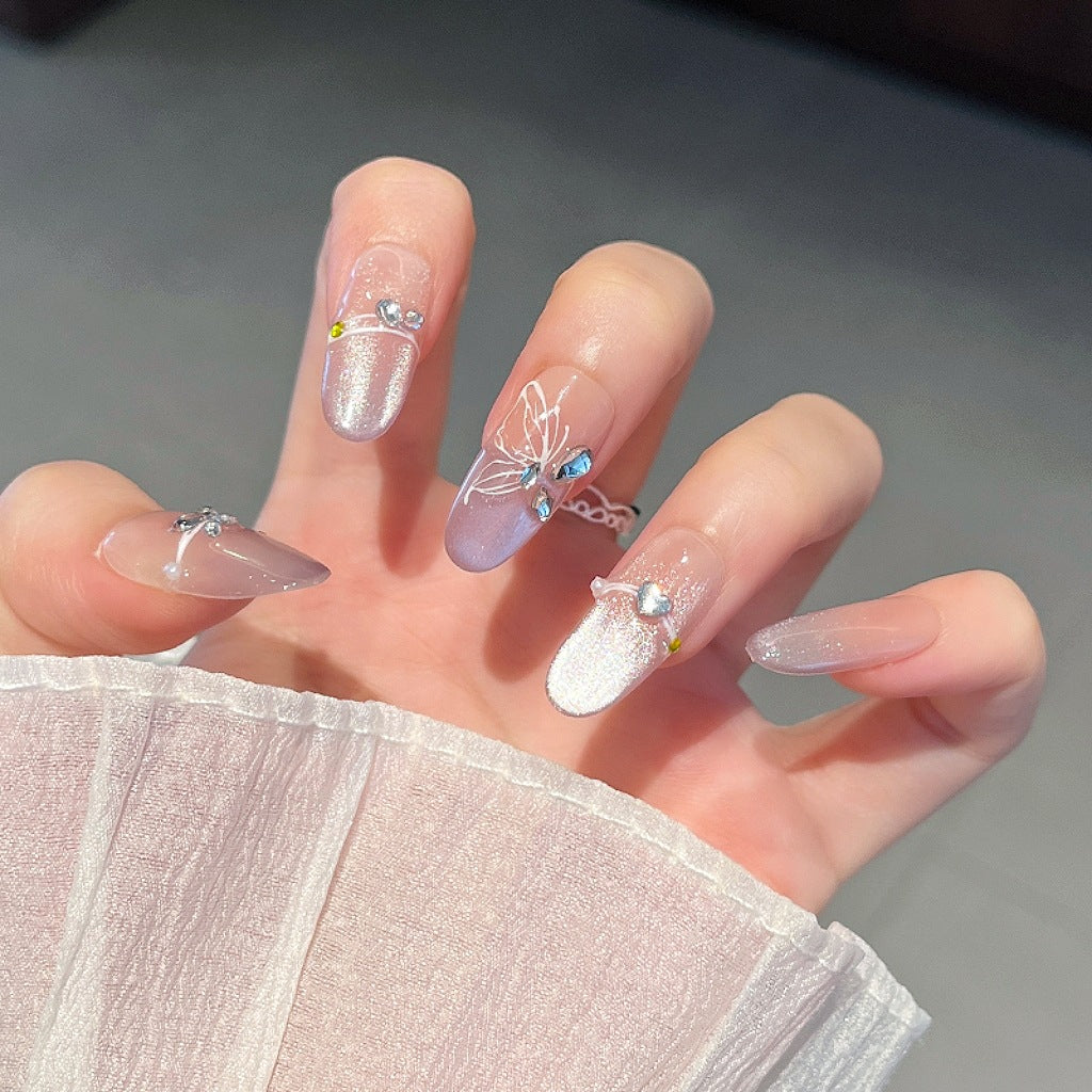 Dekorative 3D Verzierte Nagelverlängerungen Brehn