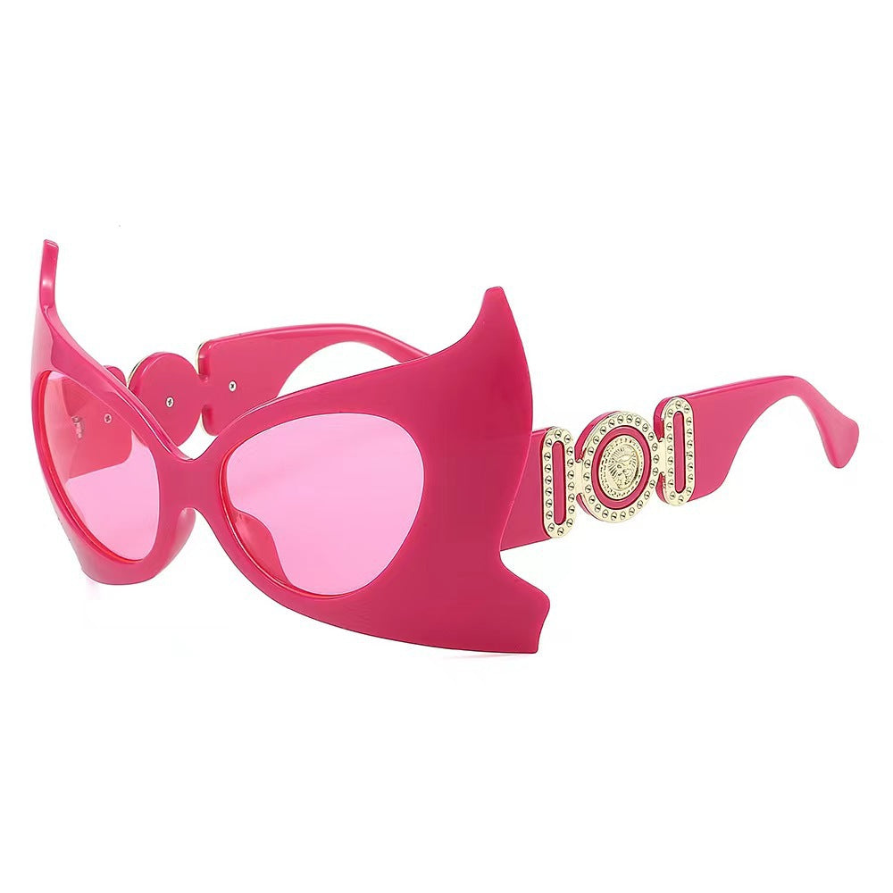 Damen Extravaganter Sonnenbrillenrahmen mit auffälligen Details Brehn