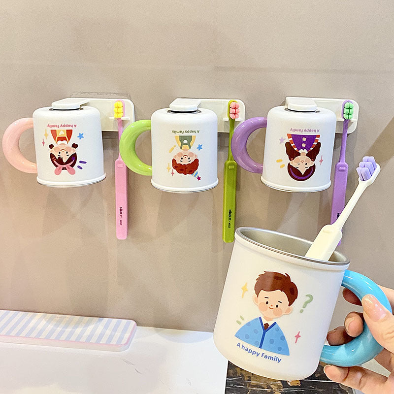 Wandbecherhalter mit Kreativem Cartoon-Design Brehn