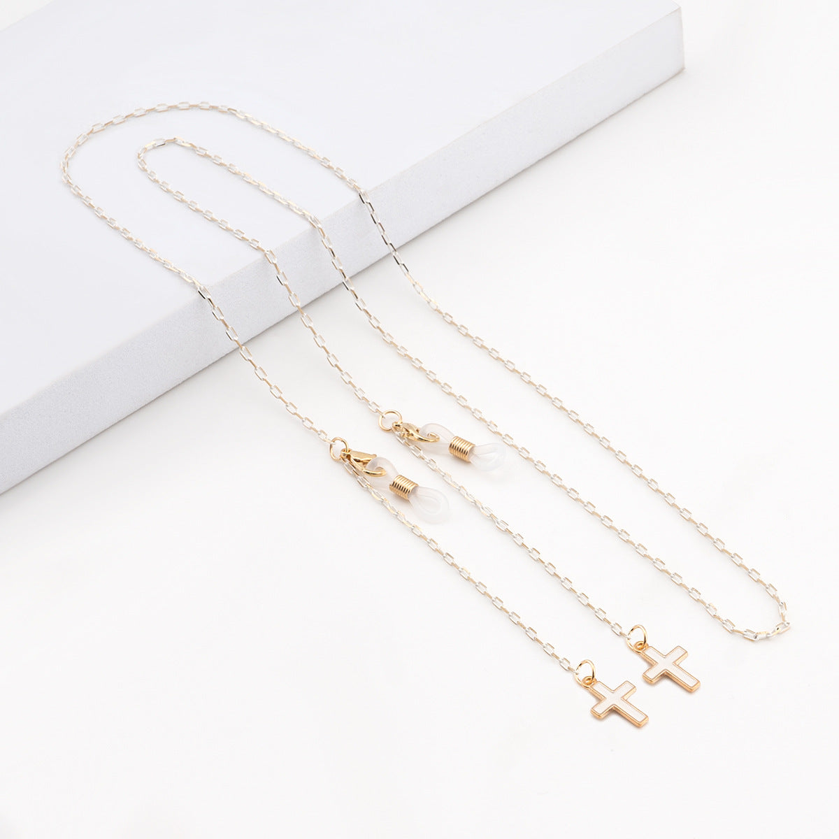 Elegante geometrische Brillenchnur Brehn