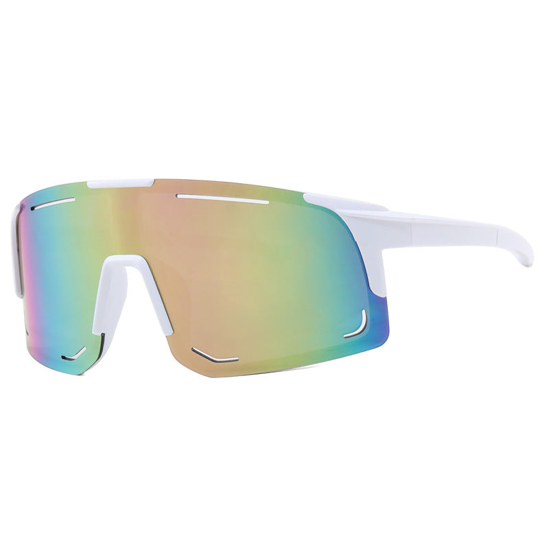 Damen Sportliche Sonnenbrille mit breitem Sichtfeld Brehn