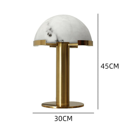 Moderne Marmorkuppel Tischlampe