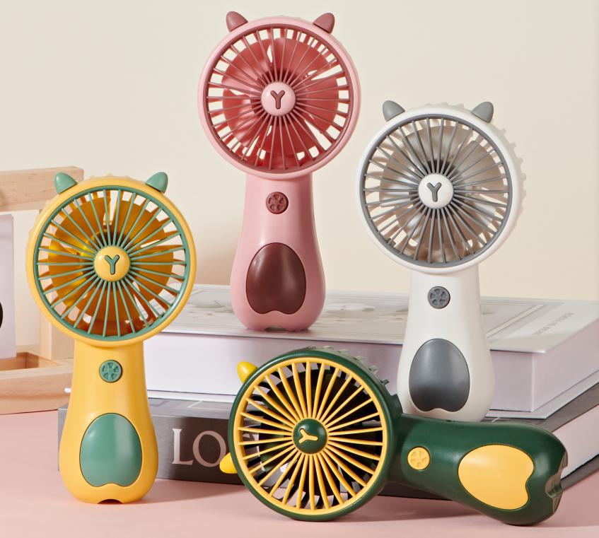 Unisex Tragbarer Handventilator mit tierischem Design und USB-Ladefunktion Brehn