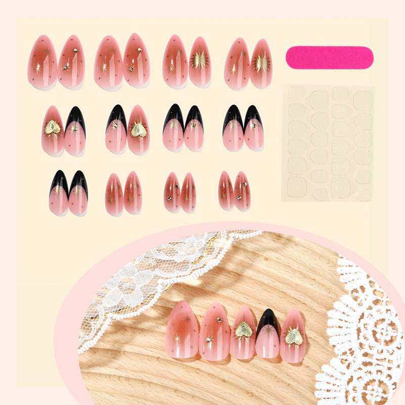 Luxus-Themen Press-On-Nagelset Brehn