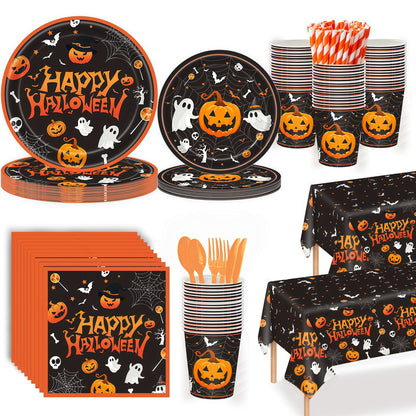 Halloween Tischsets aus Papier Einweg mit Motivdruck