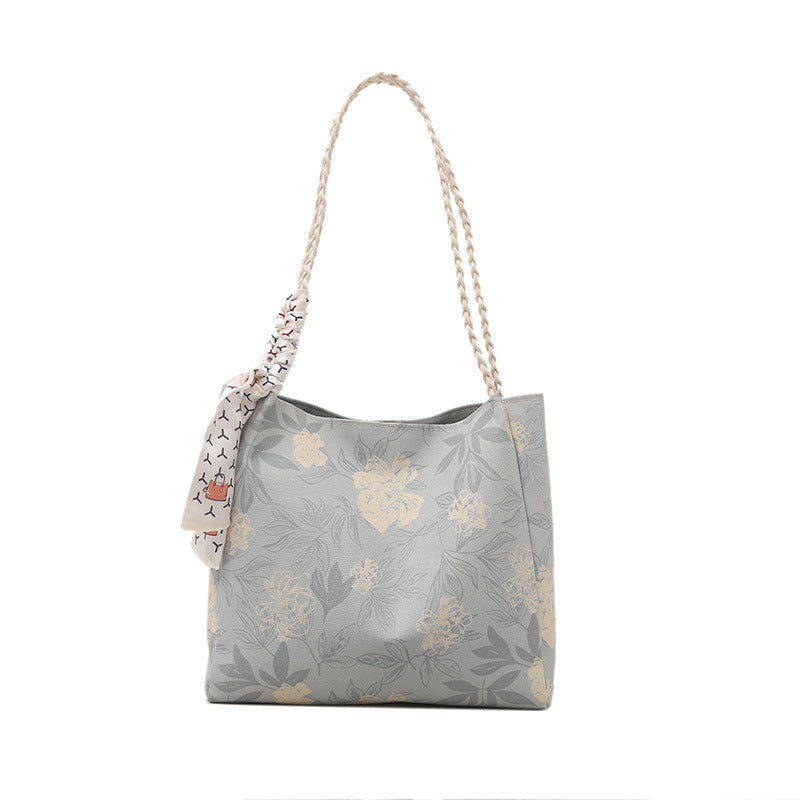Blumenmuster Schulter Tote Bag Brehn