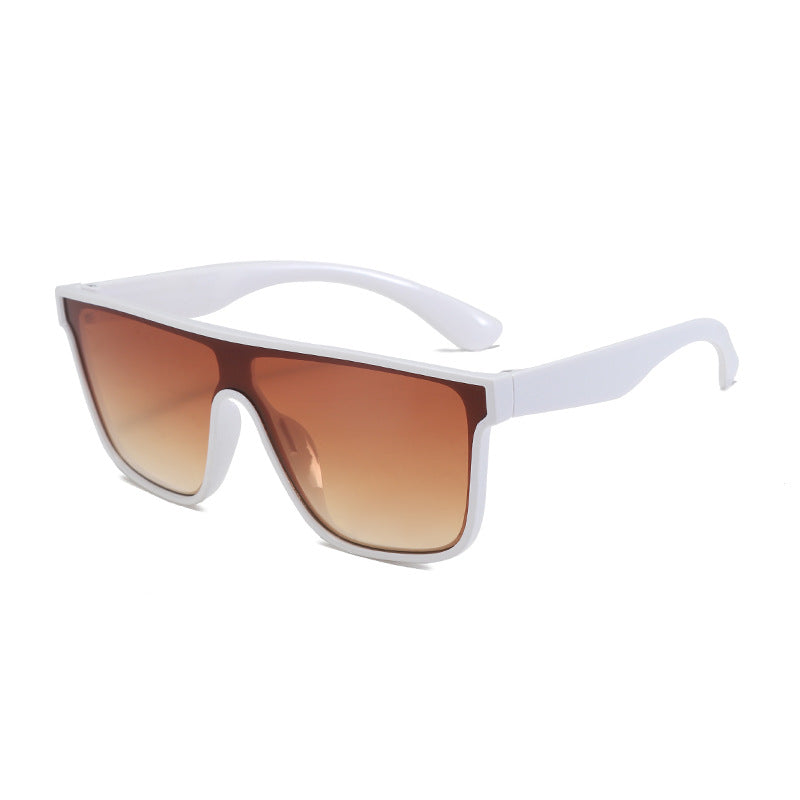 Damen Sportliche Sonnenbrille mit breitem Rahmen und polarisierenden Gläsern Brehn