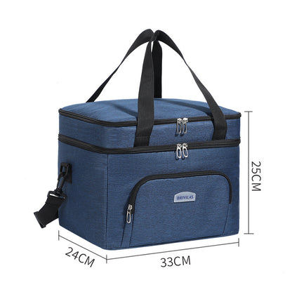 Isolierte Mehrschicht Lebensmittellager Kühltasche Brehn
