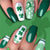 Künstlerisches St. Patrick's Day Nagelkunst Set Brehn