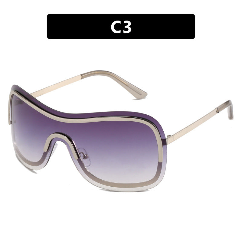 Damen sportliche Oversized-Sonnenbrille mit elegantem Design Brehn