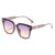 Damen modische Sonnenbrille mit extravagantem Rahmen und polarisierten Gläsern Brehn