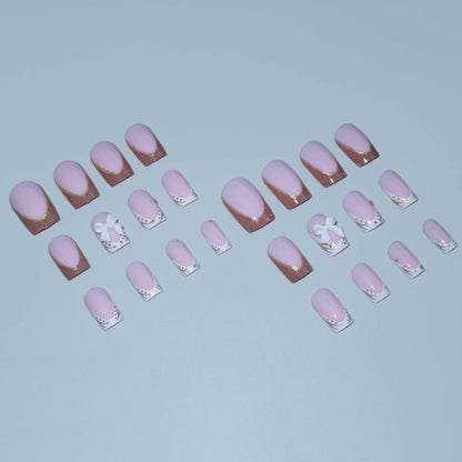Elegantes Französisch Tipp Nagelkunstset