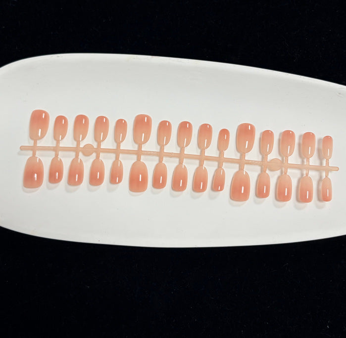 Natürlicher Glänzender Press-On Nagelset Brehn 1789389043