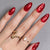 Glamorous Press-On Nail Design Brehn