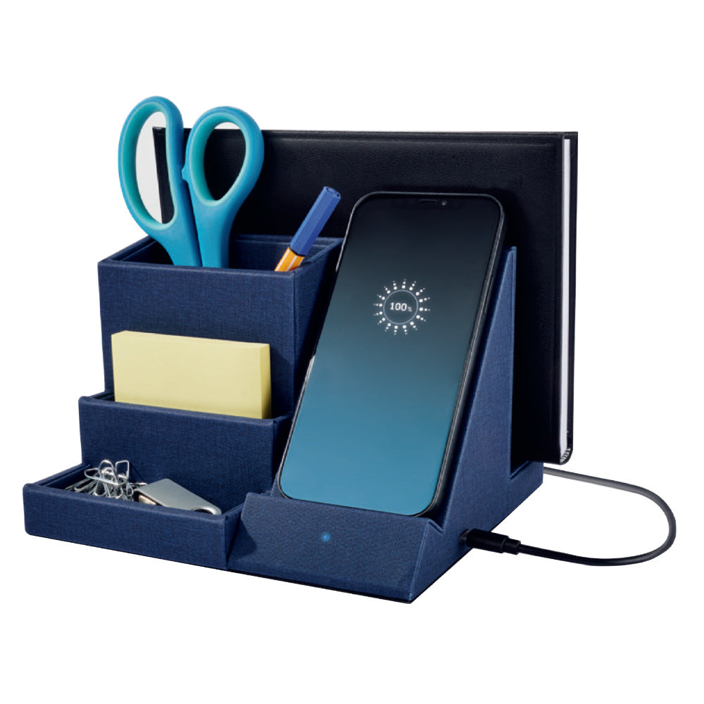 Multifunktionaler Schreibtischorganizer mit Usb-Ladeanschluss Brehn