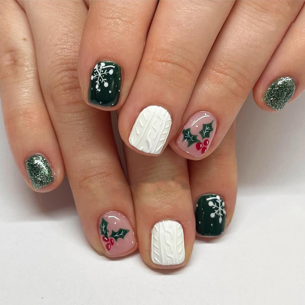 Winter-Themen Nagelkunst Set Brehn